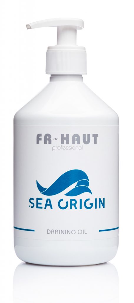Tratamiento drenante y circulatorio sea origin draining oil de Freihaut de sagon estética profesional